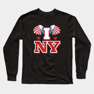 I LOVE NEW YORK - EAGLE WINGS Long Sleeve T-Shirt